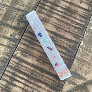 Selenite Chakra Wand